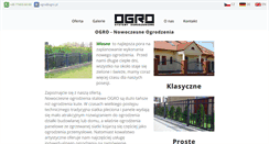 Desktop Screenshot of ogro.pl